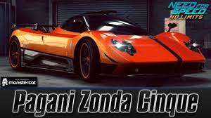 Need For Speed No Limits Pagani Zonda Cinque Customization Car Series Youtube