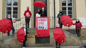 Equal pay day was originated by the national committee on pay equity (ncpe) in 1996 as a public awareness event to illustrate the gap between men's and women's wages. Zmgkww586u Mom