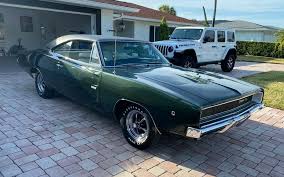 Image result for Dark Green 1968 Charger