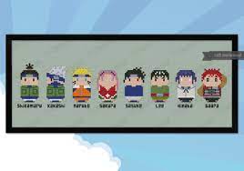 He's powerful but quirky and never felt like a useless addition to a scene like what happened to a lot of characters in that show. Naruto Digital Cross Stitch Pattern