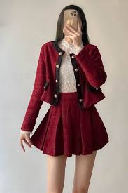 Cách phối váy dạ để vừa ấm vừa thời trang-2007 clothing 