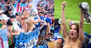 Topless Female Video | Argentina Topless Fan | Naked Argentina Fan