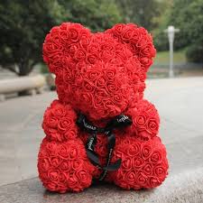 Our sweet bears are great for complementing flowers like roses, lilies and sunflowers, and for bringing smiles to your loved ones. 2021 Red Rose Bear 40cm Teddy Bear Artificial Foam Flowers Gift Box For Valentines Day Gift Wedding Decoration Dropshipping From Yueji 34 83 Dhgate Com