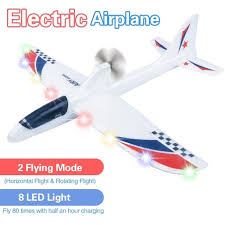 Скачивай и слушай the airplane boys parachutes и the airplane boys temples на zvooq.online! Electric Airplane Toys Rechargeable 2 Flight Mode Throwing Plane Outdoor Sport Toy Foam Education Glider Aeroplane For Boys Adults Family Flying Game Toy Styrofoam Airplanes Gift For Kids Teens Walmart Com Walmart Com