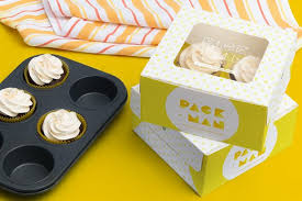 Customise color and place your own design on all. Four Cupcake Box Mockup 02 Creative Photoshop Templates Creative Market