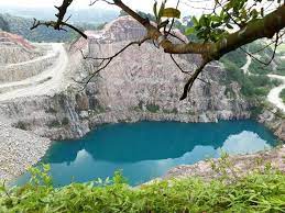 Visiting the blue lake at kangkar pulai, johor bahru google maps link: Kangkar Pulai Blue Lake Malaysia Freebies Facebook