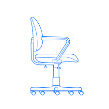 Showing results for rolling desk chair. Standard Rolling Chair Dimensions Drawings Dimensions Com