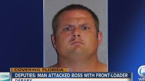 Cops: FL man buries boss using front-end loader