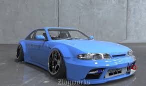 Instead of just bolting on a body kit and a few powertrain parts, the shop stripped. Artstation Nissan Silvia S14 Black Series Mark Stempler