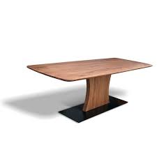 The strong linear form of the toscana coffee table works equally well in classic and modern settings. Contemporary Table Toscana Ecomatrix Srl Oak Steel Base Wooden Base