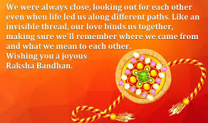 Resources > quotes > proverbs > quote an invisible red thread connects those who are destined to meet, regardless of time, place, or circumstance. Happy Raksha Bandhan 2019