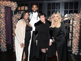 Here are some photos of khloe kardashian last friday, wearing what looks like a child's smock. How Many Kids Does Tristan Thompson Have With Khloe Kardashian