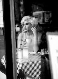 Black And White Woman Drinking Coffee Pin On Famous People Drinking Coffee