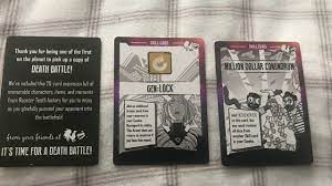 Maybe you would like to learn more about one of these? Death Battle Card Game Bonus Cards Rtx Austin 2019 Youtube