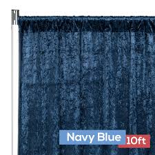 Check spelling or type a new query. Premade Velvet Backdrop Curtain Panel 10ft Long X 52in Wide Navy Blue