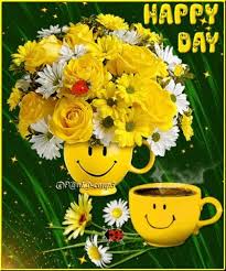 Good Tuesday Cloudy Drizzly Morning Everyone Hope You Already Had Your Cup Of Hot Coffee To Jumpstart Yo Happy Day Gif Good Morning Flowers Good Morning Cards