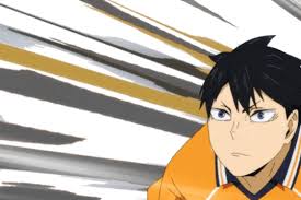Kageyama Blocks Aran Haikyuu Anime Anime Haikyuu