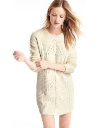 Gap long sleeve chunky waffle knit jumper. Shop Women S Gap Knit Dresses Up To 75 Off Dealdoodle
