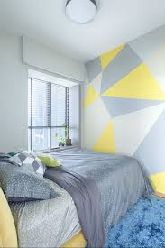 Diamond painted wall look via little green notebook. Interior Wall Paint Ideas Novocom Top