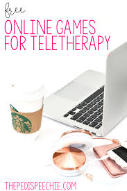 Online interactive speech therapy games. Teletherapy Speech Therapy Games And Motivators The Pedi Speechie