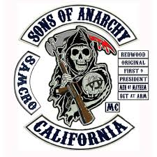 A collection of the top 52 sons of anarchy logo wallpapers and backgrounds available for download for free. Av46 Patch Logo Sons Of Anarchy Original Soa Samcro Embroidery Computer Motor Club Shopee Malaysia