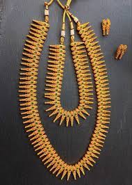 Kerala Necklace Set Haram Necklace Gold Fashion Necklace Bridal Gold Jewellery Designs Gold Jewellery Design Necklaces