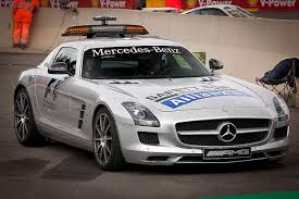 Mercedes Sls Safety Car With Bernd Maylander Spa Grand Prix Belgium 2011 Car Safety Mercedes Sls Car