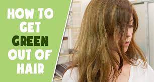 The blonde is too ashy How To Get Green Out Of Hair 5 Easy Ways Lewigs