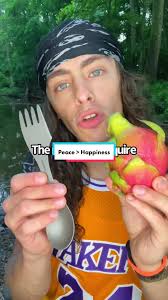 #Peace > #Happiness. Thank you @miamifruit for the #Dragonfruit. Thank you  @burnsideknives for the spork. #motivation #mentalhealth
