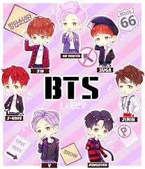 Kết quả hình ảnh cho hình ảnh bts chibi