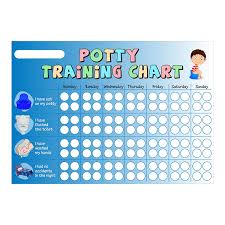 a3 blue boys potty toilet training chart star stickers for teachers parents schools