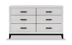 10 pack vintage cabinet pulls black and white drawer dresser handles zinc alloy ceramics kitchen hardware pull 5.7'' total length. Joss White Dresser Outlet Bob S Discount Furniture