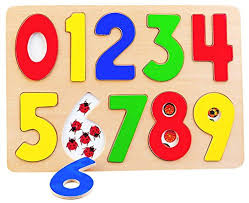 Puzzles can help kids develop fine motor skills while they exercise critical and logical thinking muscles. Bookid Durable Simple Wooden Numbers Puzzle For Toddlers Babies And Kids Includes Learning Numbers 0 9 Buy Online In Bosnia And Herzegovina At Desertcart 45618075
