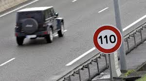 110 km h sur autoroute