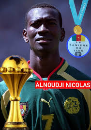 Les 11 Galactiques et Historiques Joueurs Camerounais champions d'afrique  et vainqueurs des jeux Olympiques 2000. 10 : ALNOUDJI NICOLAS : a)Champion  olympique 2000 b)Champion d'afrique 2002 . LE CAMEROUN VOUS DIT MERCI .
