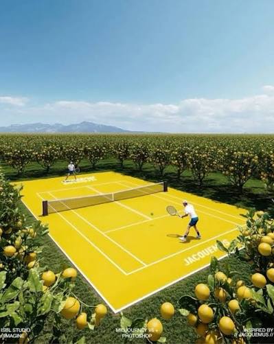 Tennis is architecture in motion. The court becomes a canvas of geometry,  where every line defines possibility and every movement responds to space.  Architects and athletes share a common pursuit: precision. While