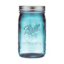 Check spelling or type a new query. Ball Collection Elite Color Series Blue Glass Mason Jar With Lid And Band Wide Mouth 32 Ounces 4 Count Walmart Com Walmart Com
