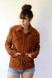 Women Corduroy Jacket Vintage 70s Boho Hippy Brown Western Etsy Corduroy Jacket 70s Boho Fitted Bomber Jacket