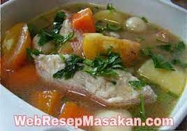 Resep Sup Ikan Salmon Kuah Bening Tidak Amis Sup Ikan Resep Sup Resep Salmon