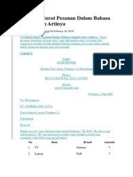 Contoh explanation text tentang tanah longsor. Contoh Surat Niaga Dalam Bahasa Inggris Beserta Artinya Dapatkan Contoh