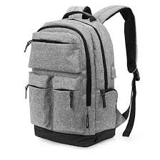 amazon kignslong リュックサック 防水 リュック メンズ レディース 大容量 多機能リュック バックパック 15 6インチ pcバッグ usbポート付き 大学生 高校生 通勤 通学 カジュアルリュック グレー kingslong メンズ リュック グレー 防水 リュック バックパック