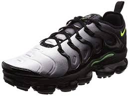 Black And White Vapormax Plus Nike Mens Air Vapormax Plus Black Volt Neoprene Size 10 Leather Work Boots Nike Air Vapormax New Nike Air