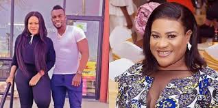 The duo took their relationship to another level after he surprised her with a marriage. Actor Mike Adeyemi Gush Over Actress Nkechi Blessing