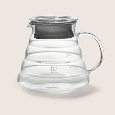 In 1980 hario launched a paper dripper that extracted coffee by slightly floating the paper like hario received japan's good design award in 2007 for the v60 made from plastic and ceramic that. Hario V60 Range Server Glass Carafe