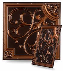 Ceiling Tile Skins And Decorative Panels Decorative Ceiling Tile Ceiling Tiles Faux Tin Ceiling