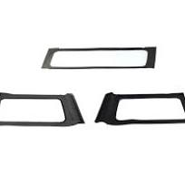Mopar Replacement Window Set For 4 Door Standard Black Soft Top Clear