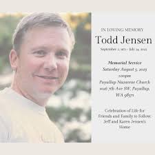 Fundraiser by Tiffany Neil : In Loving Memory of Todd Jensen
