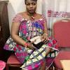 Robe africaine moderne mode africaine pagne tenue africaine model pagne africain robe en pagne africain tenue femme robe femme robe avec veste ensemble femme. 1