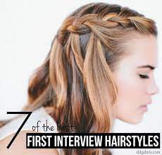Tressed For Success 7 Of The Best First Interview Hairstyle Ideas To Help You Nail The Job Interview Hairstyles Long Hair Styles Long Hair Updo