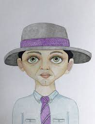 Doctor Strange" Left: I drew this back in 2018 (Mongol-1 pencil